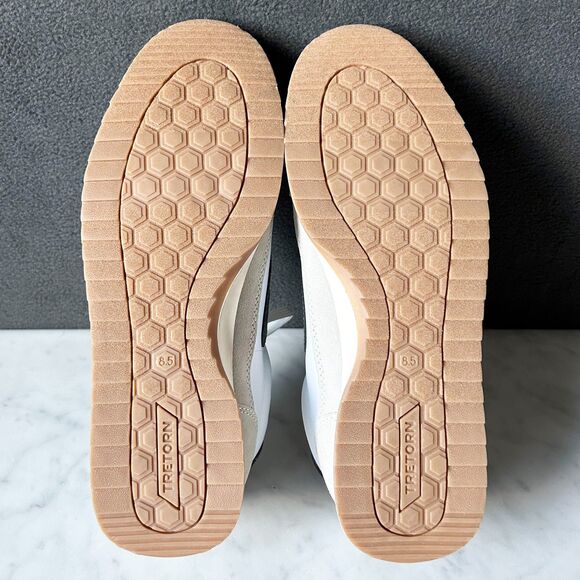 Tretorn Rawlins Sneakers Low Top Retro White/Forest Green - Women's Size 8.5 NEW - Picture 6 of 8